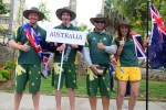 Team Australia. Credit: ISA/ Michael Tweddle