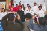 Team Peru and Huanchaco Municipal Manager Enrique Castillo. Credit: ISA/ Rommel Gonzales 