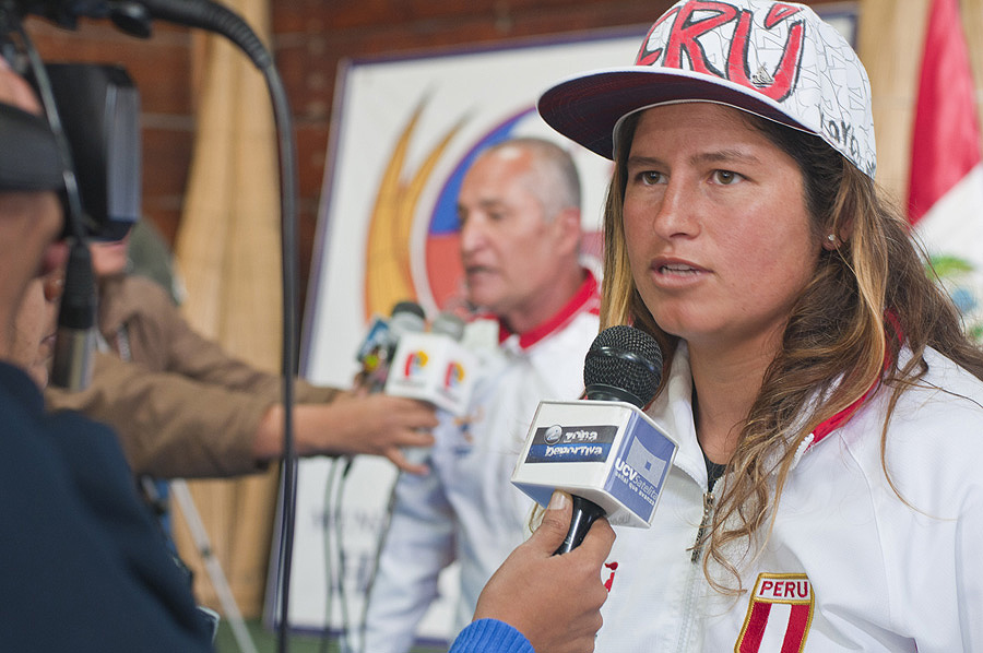 Team Peru Karen Mendiguetti. Credit: ISA/ Michael Tweddle