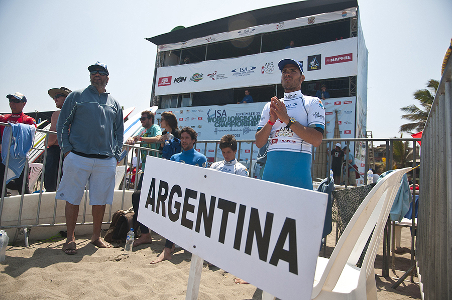 Team Argentina. Credit: ISA/ Rommel Gonzales