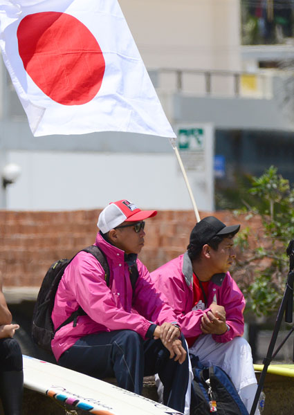 Team Japan. Credit: ISA/ Michael Tweddle